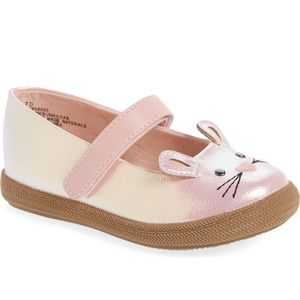 New Pink Bunny Mary Jane Shoe (Walker & Toddler)